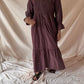 Amina Cotton Maxi - Purple