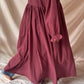 Dalia Cotton Maxi - Plum