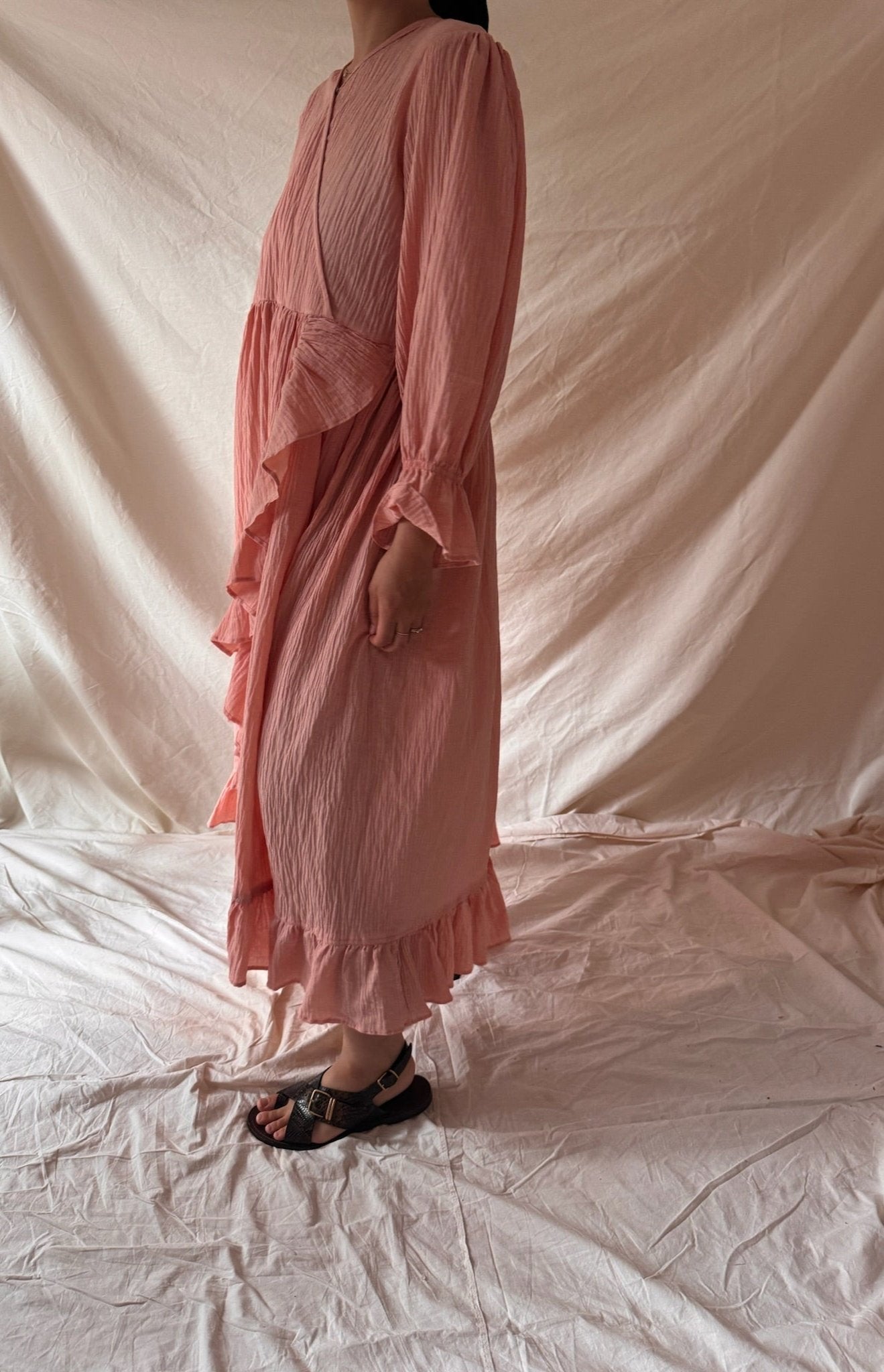 Nourhan Cotton Maxi - Rose