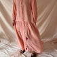 Tala Cotton Embroidered Maxi - Peach