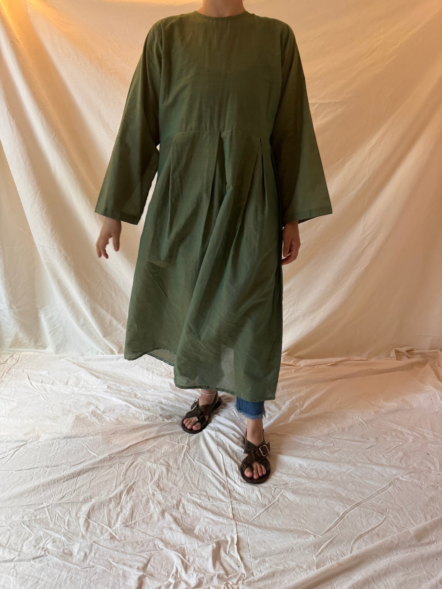 Nayla Cotton Maxi - Jade