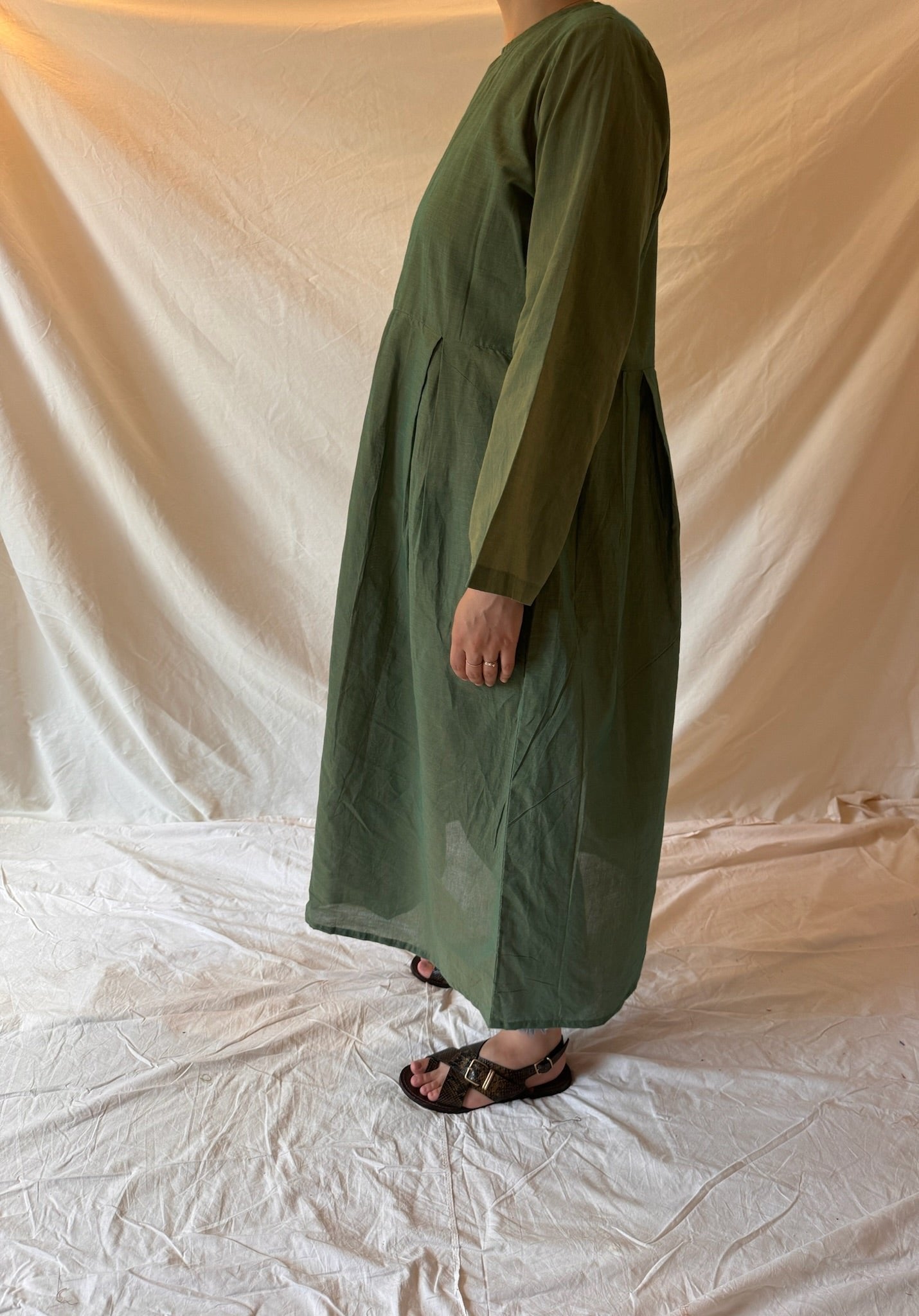 Nayla Cotton Maxi - Jade