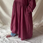 Dalia Cotton Maxi - Plum